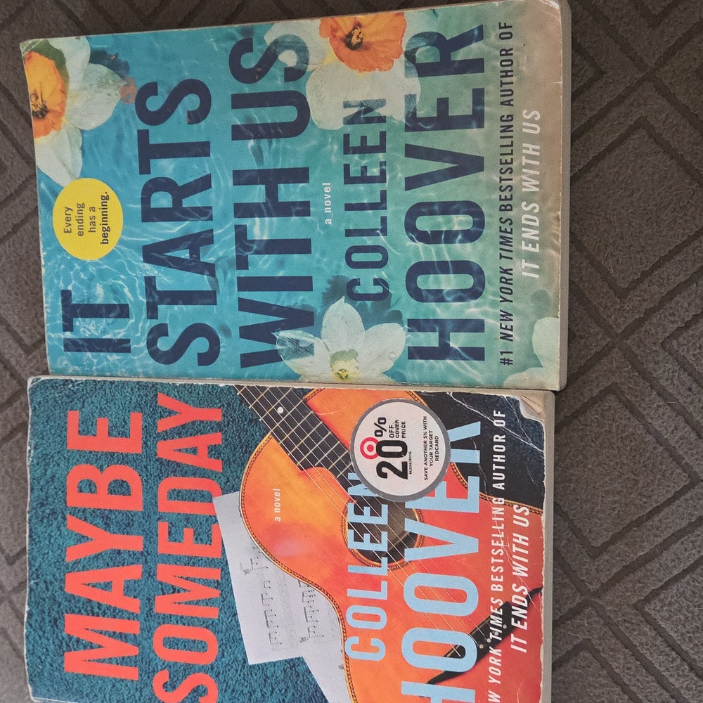 Colleen Hoover books (2)